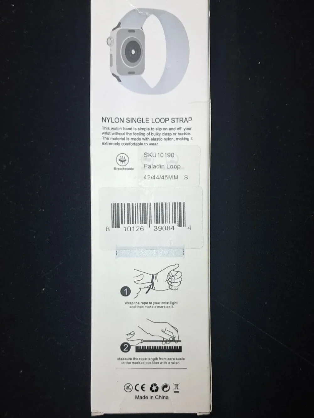 Solace Paladin Loop for Apple Smart Watch Band Paint Splatter
